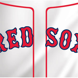 MLB Boston Red Sox Home Jersey Wii (Includes 1 Controller) Skin